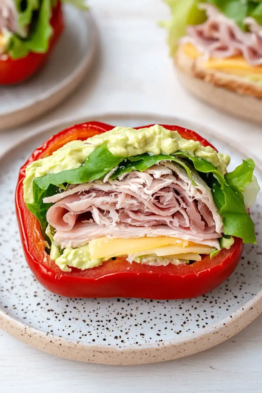 Easy No Bread Sandwich