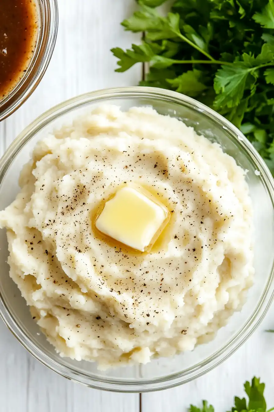 Fluffy Ricotta Mashed Potatoes