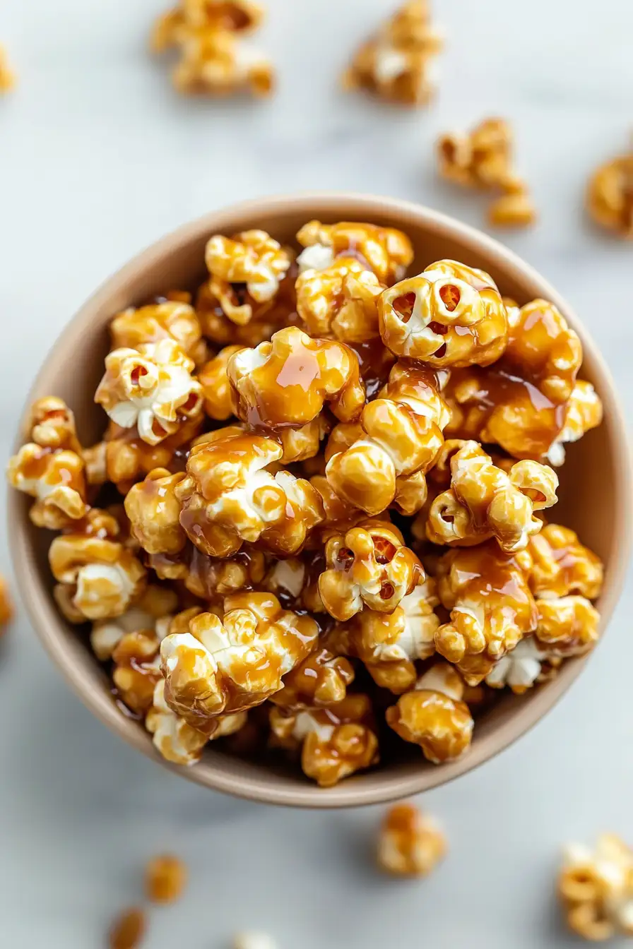 Sweet Caramel Corn with Kraft Caramels