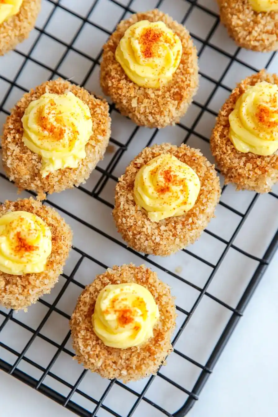 Flavorful Air Fryer Deviled Eggs