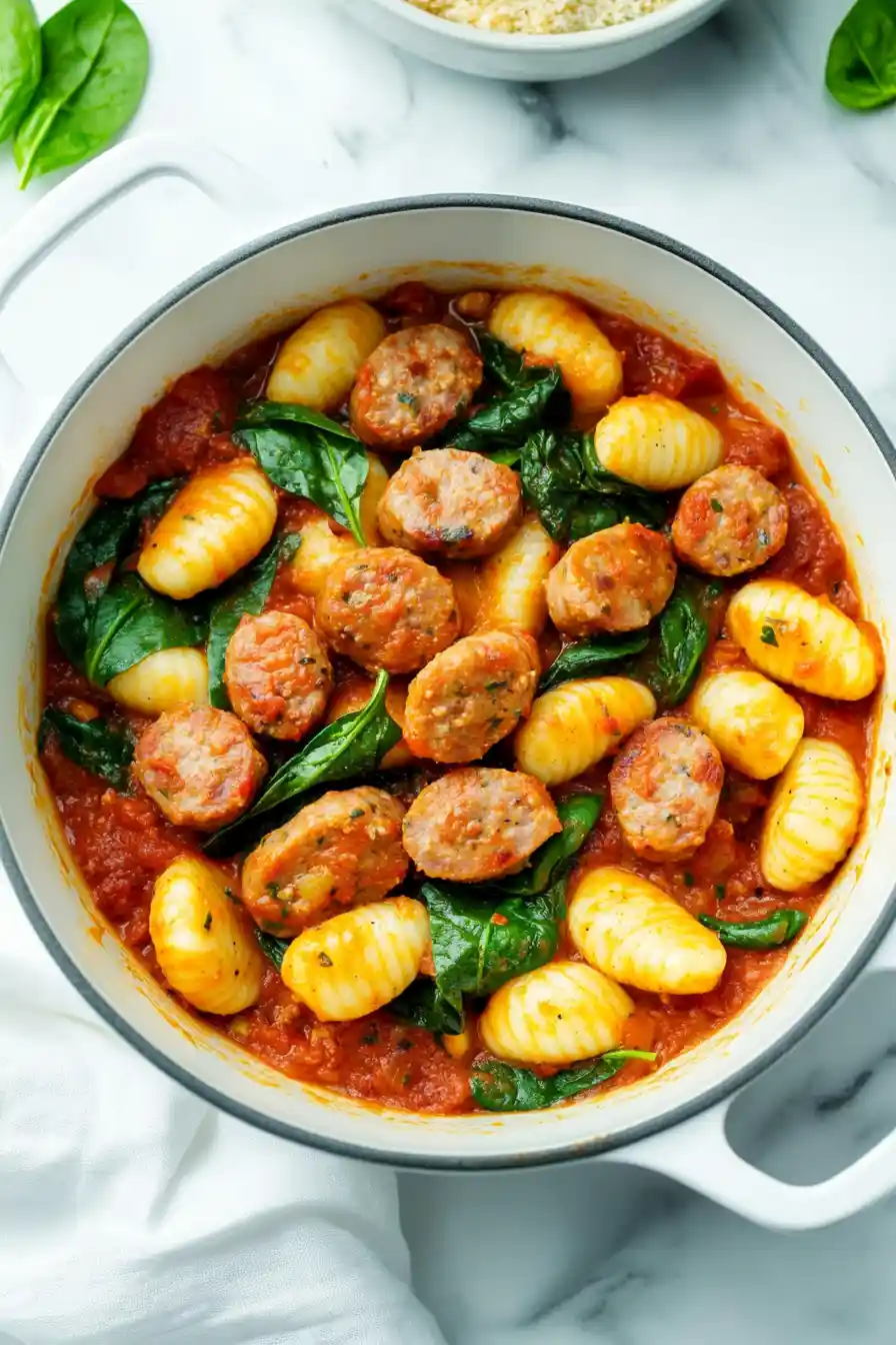 Easy Pork Sausage Gnocchi Recipe