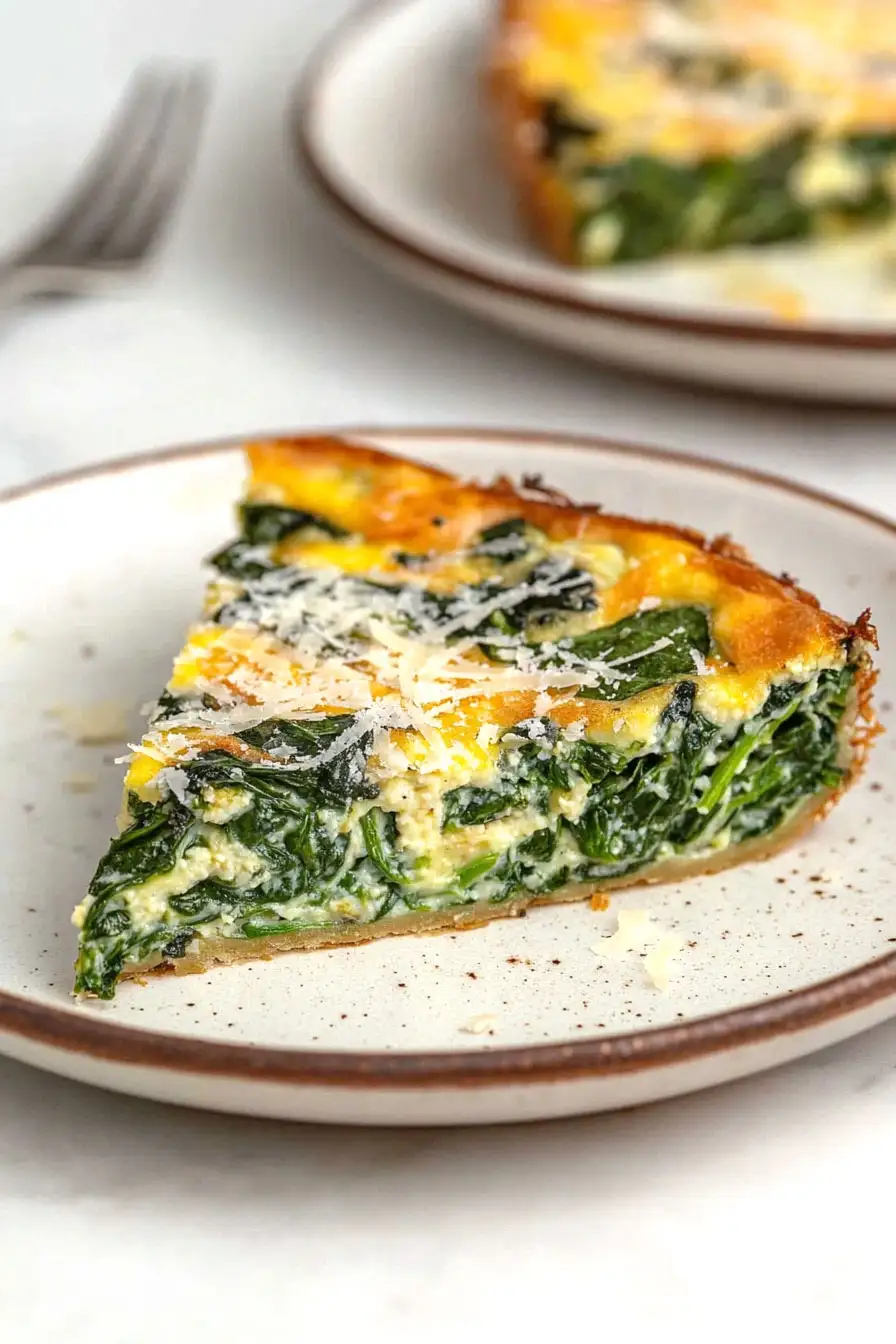 Easy Spinach Frittata Recipe