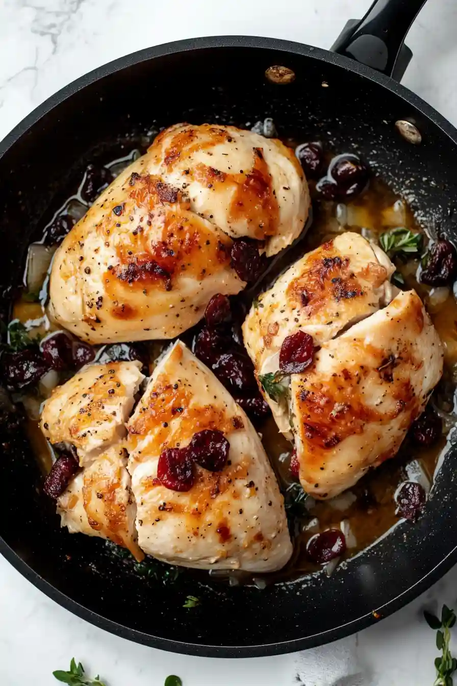 Easy Cranberry Stuffed Chicken Breast Recipe