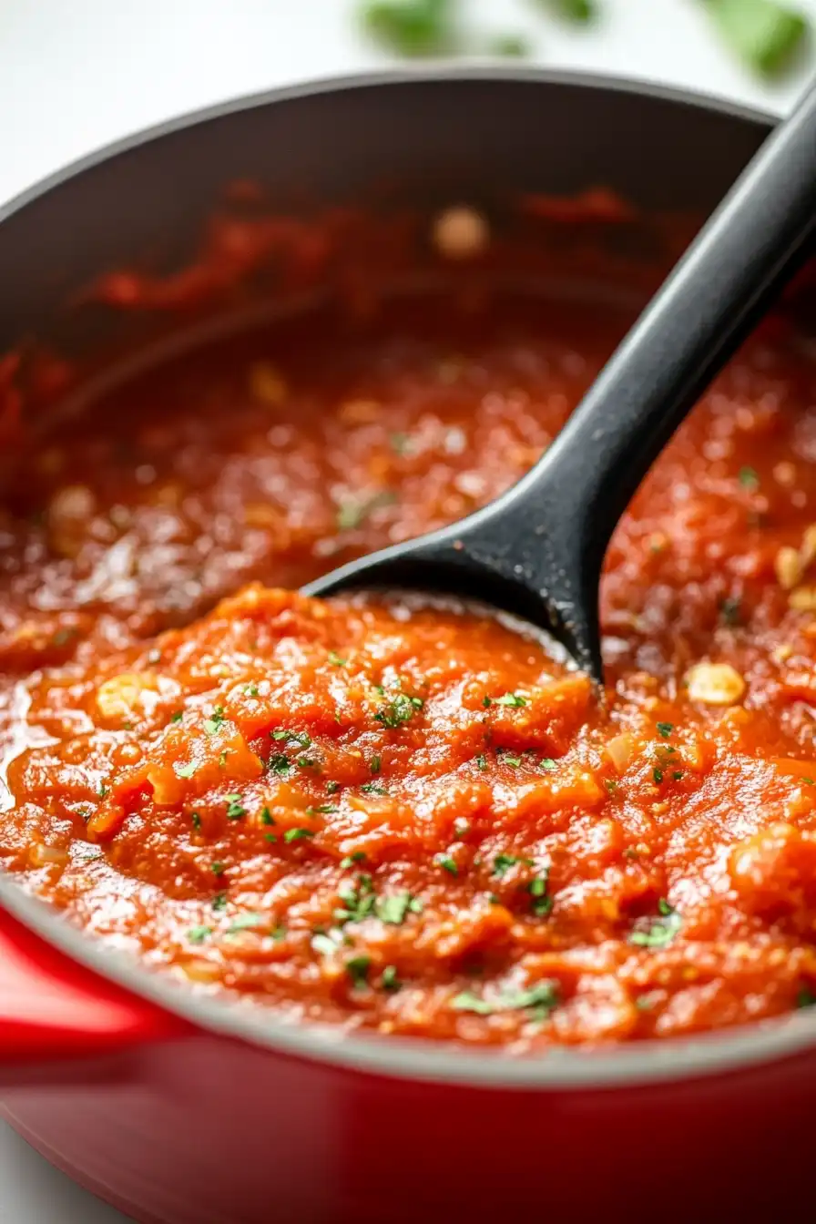 Creamy Healthy Tomato Pasta Sauce