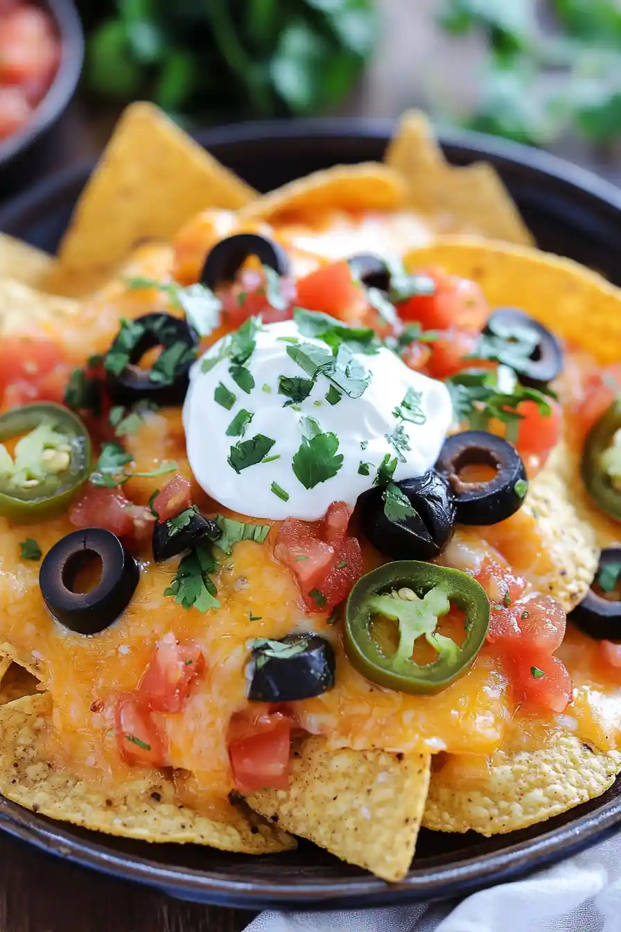 Quick Air Fryer Nachos