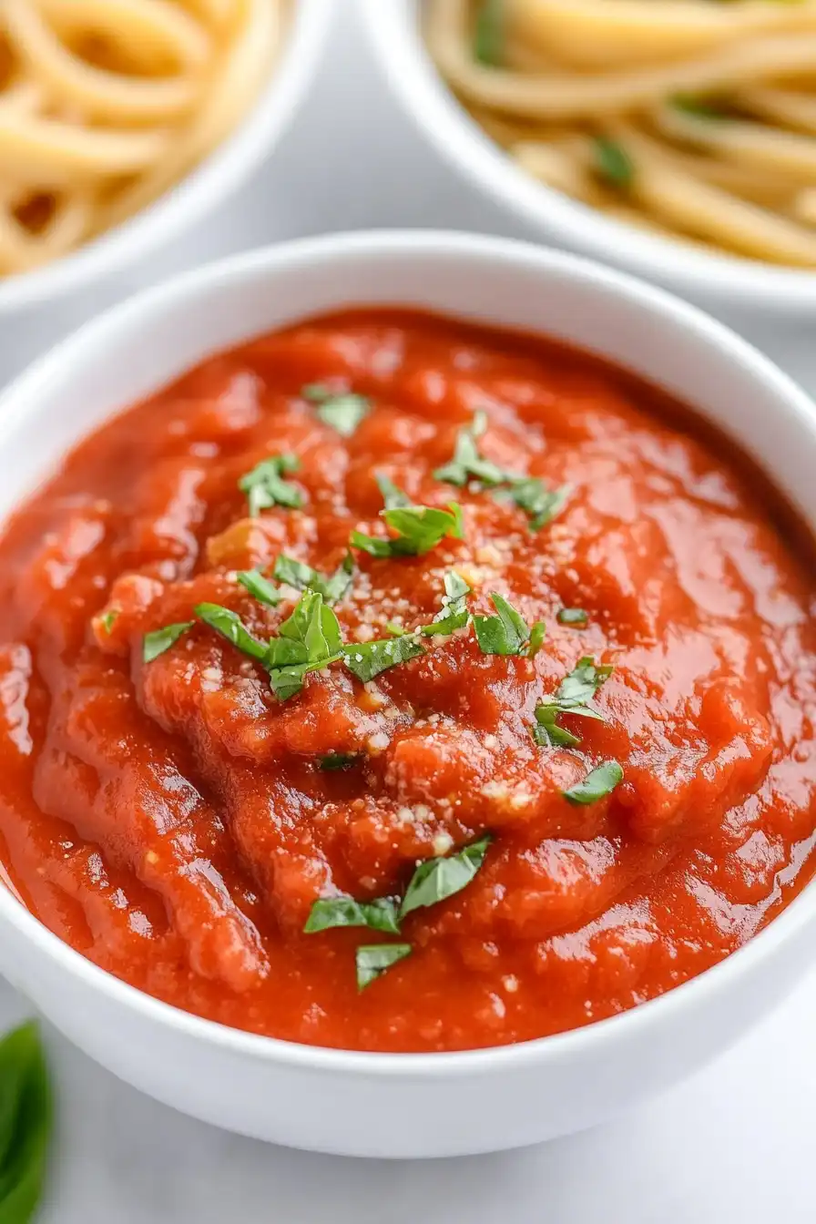 Creamy Healthy Tomato Pasta Sauce