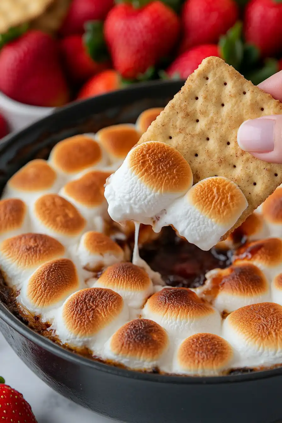 Healthy Twist on S'mores Dip