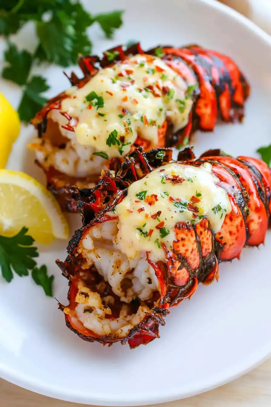 Perfect Baked Lobster Tails with Garlic Butter