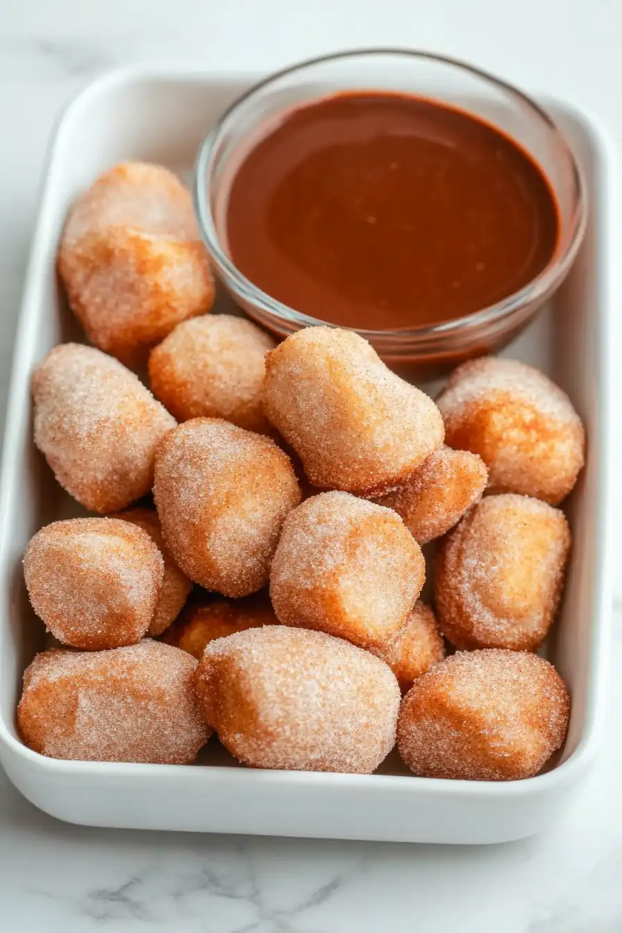 Sweet Air Fryer Churro Bites Recipe