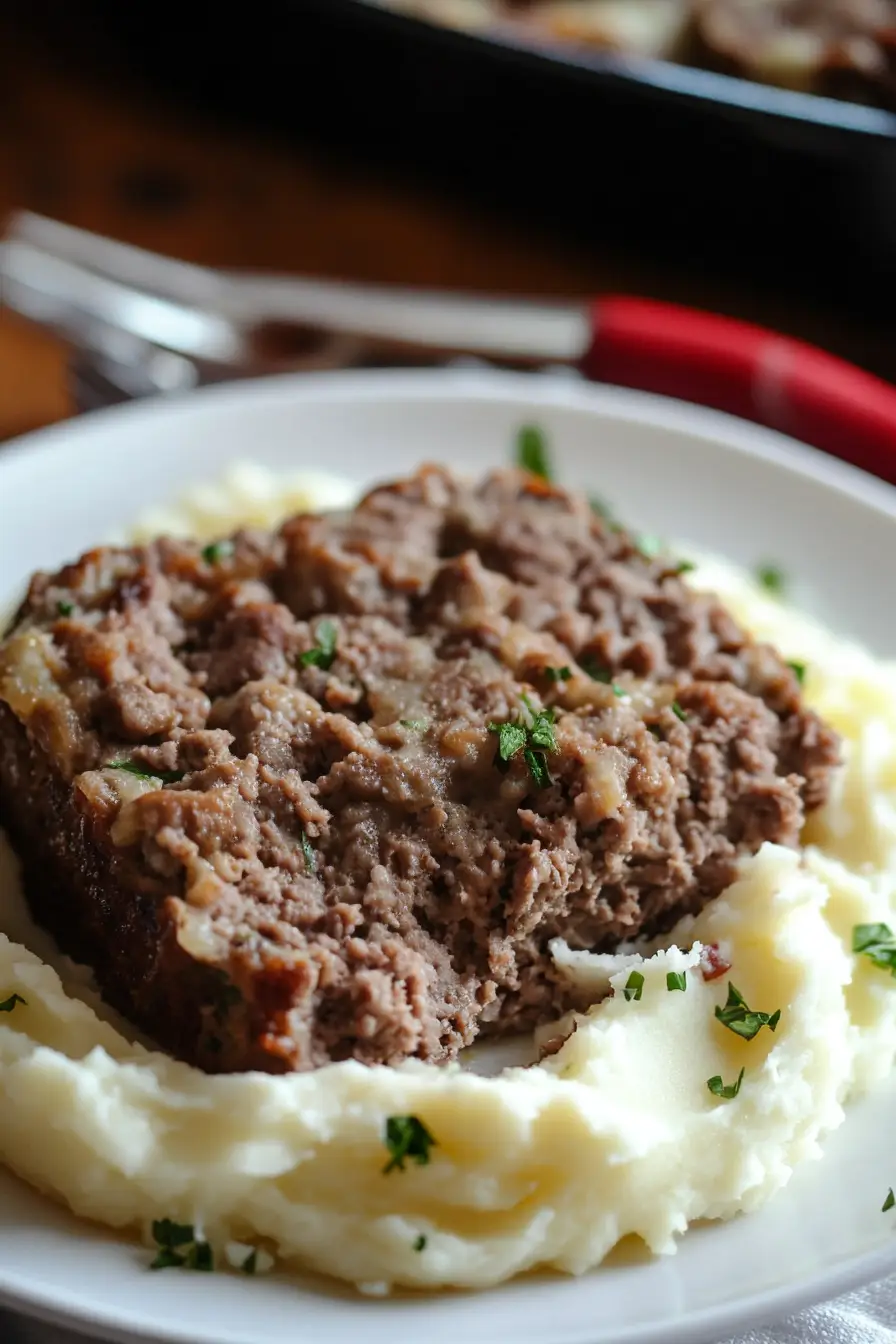 Juicy Meatloaf with Jelly Glaze