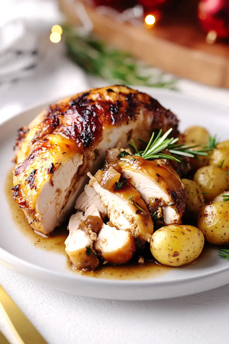 Tasty Thanksgiving Roasted Chicken Recipe