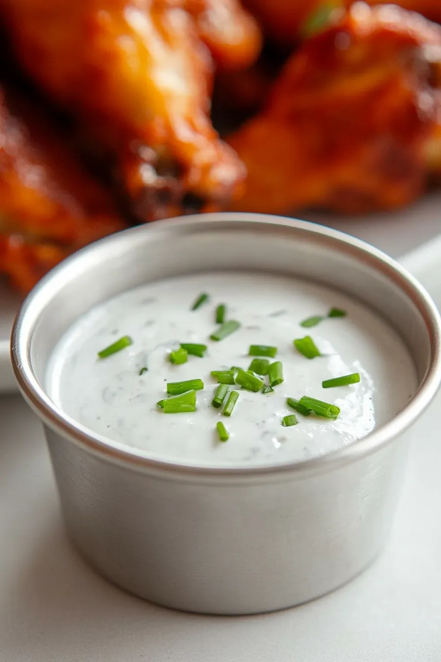 Quick Dipping Sauce for Chicken Wings