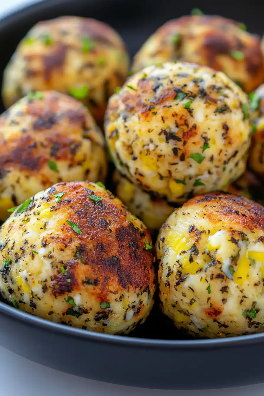 Juicy Low Carb Broccoli Cheese Balls
