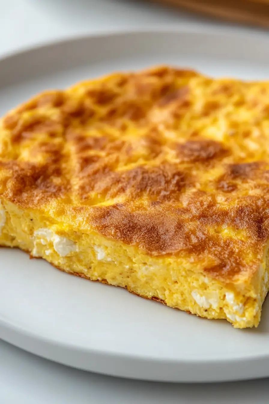 Fluffy Ricotta Frittata Recipe