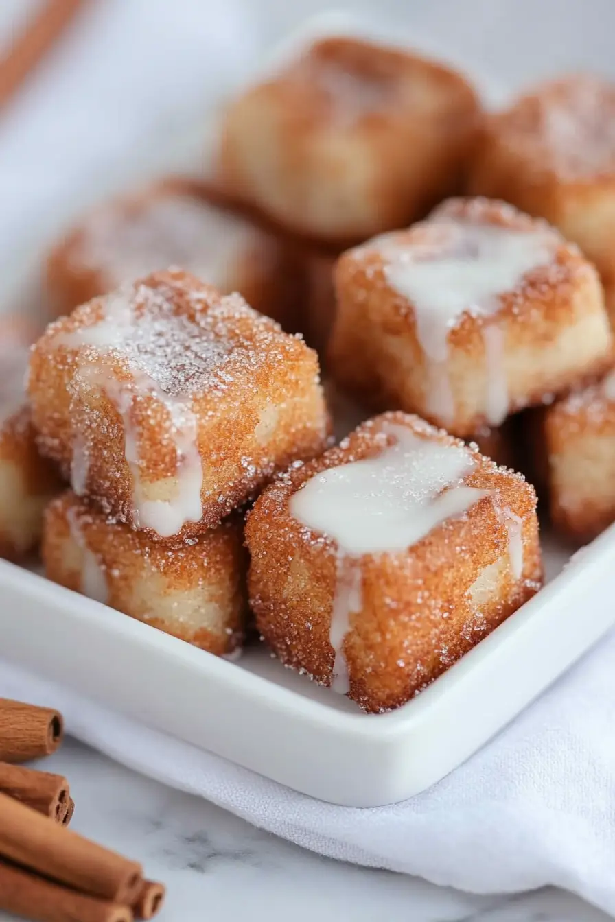Tasty Angel Cake Churro Bites