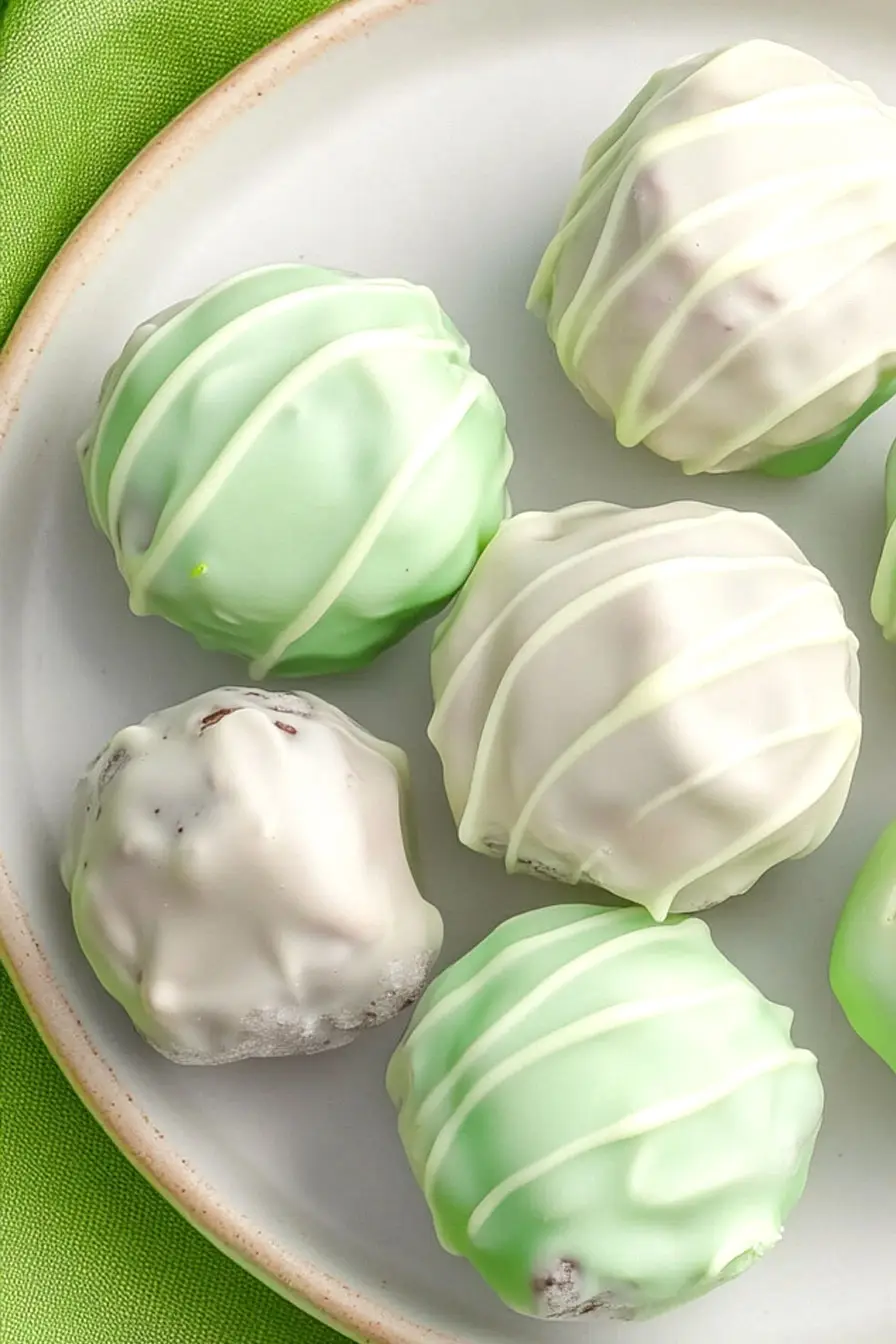 No-Bake Key Lime Oreo Truffles