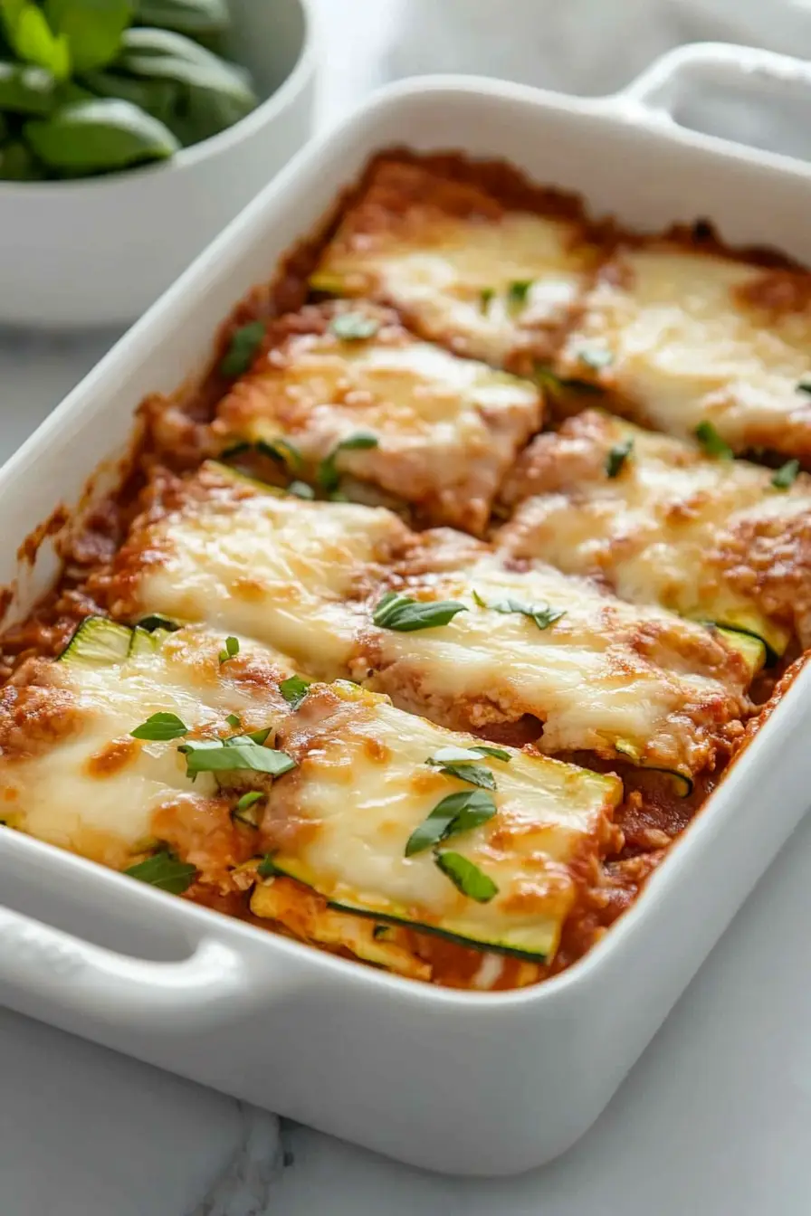 Tasty Zucchini Noodle Vegetable Lasagna
