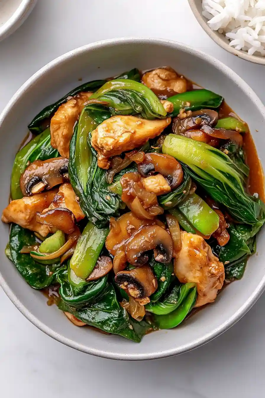 Quick Ginger-Garlic Chicken and Vegetable Stir-Fry