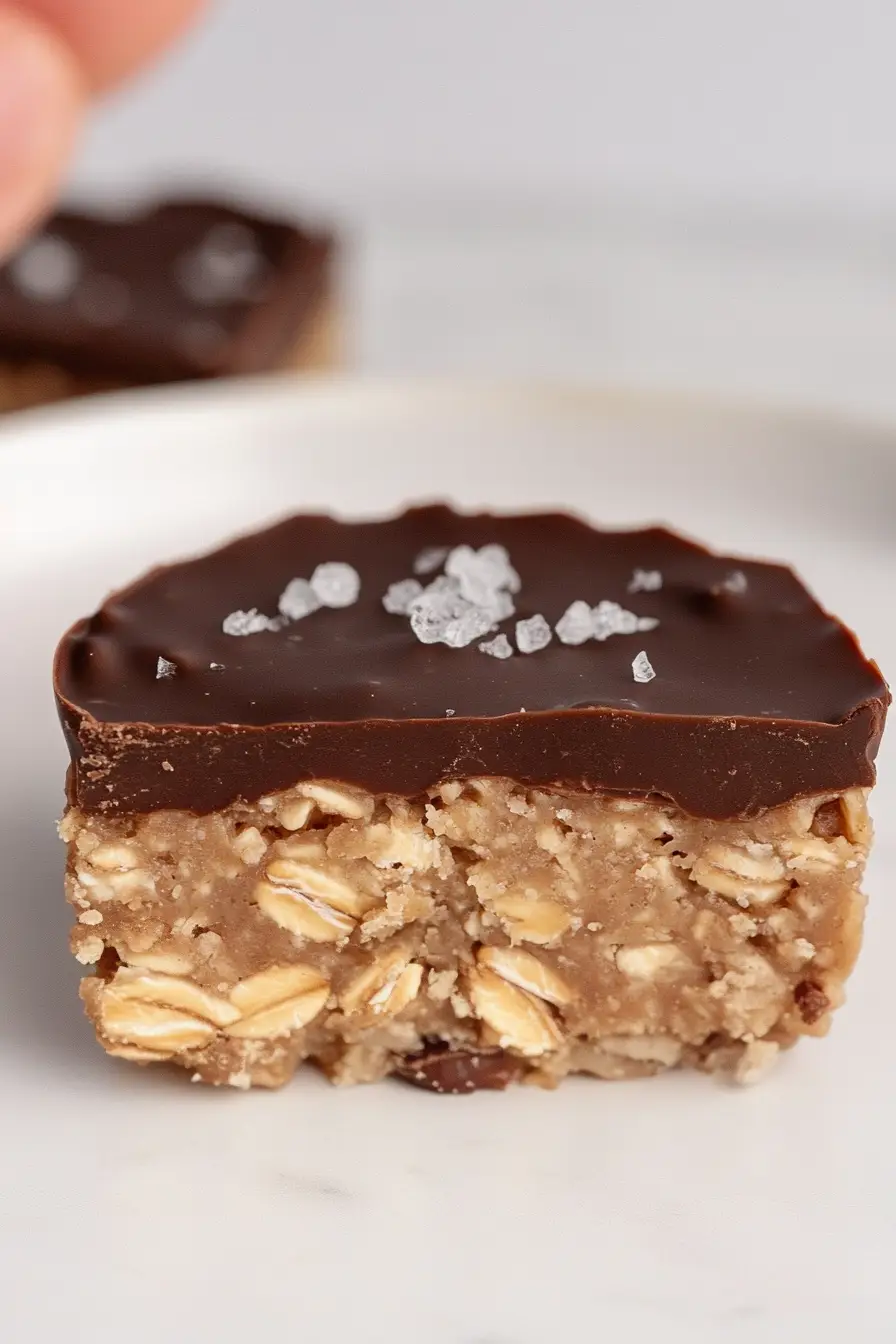 Easy No Bake Peanut Butter Oat Cups