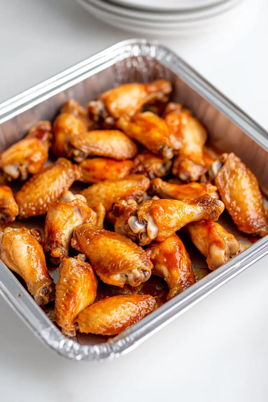 Savory Hot Sauce Chicken Wings
