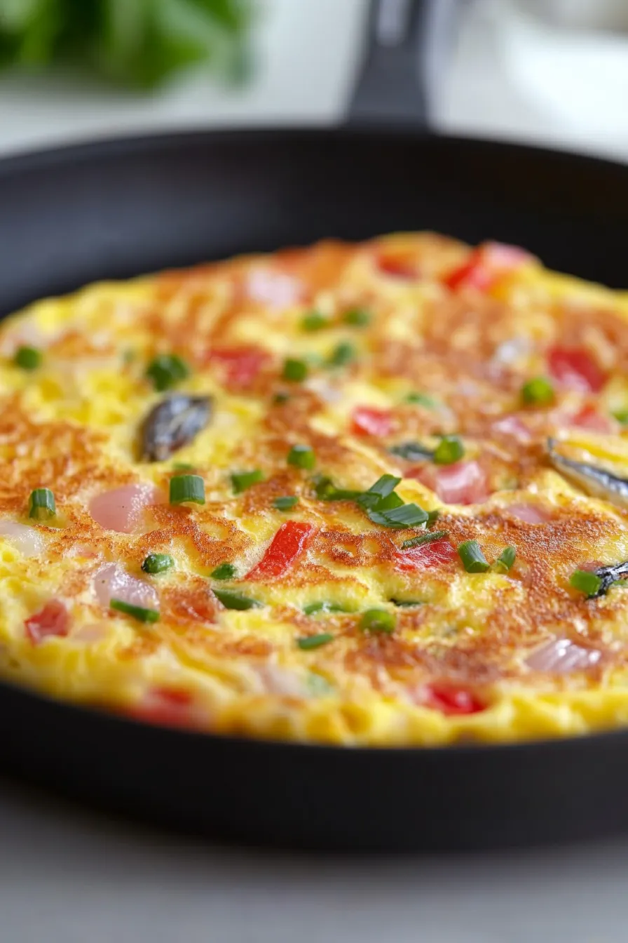 Tasty Sardine Omelet