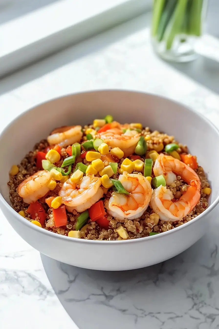 Protein-Packed Shrimp Quinoa Bowl