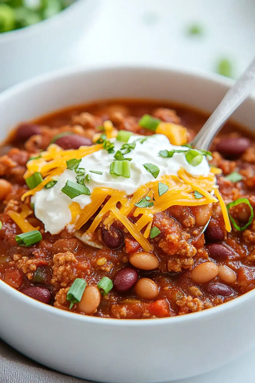 Easy Sausage Chili Recipe