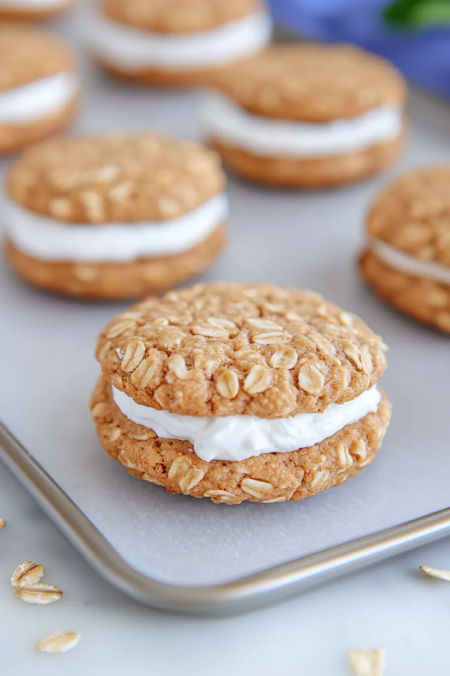 Decadent Oatmeal Whoopie Pies Recipe