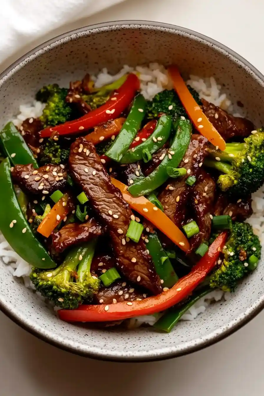 Juicy Beef and Vegetable Stir-Fry