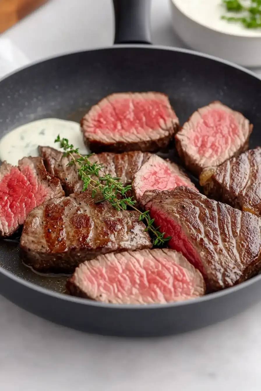 Mouthwatering Pan Seared Filet Mignon