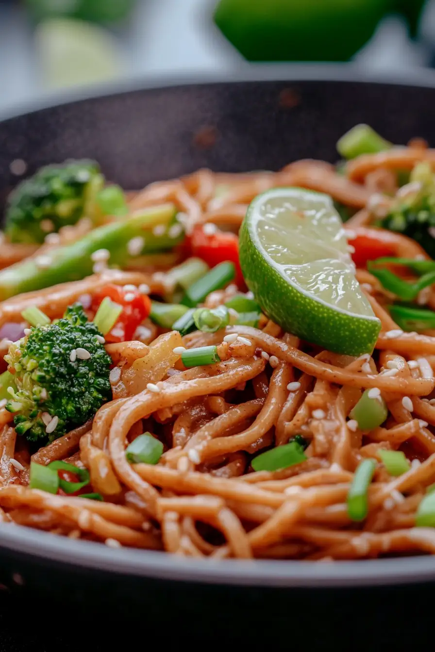 Best Vegetable Stir Fry Peanut Sauce