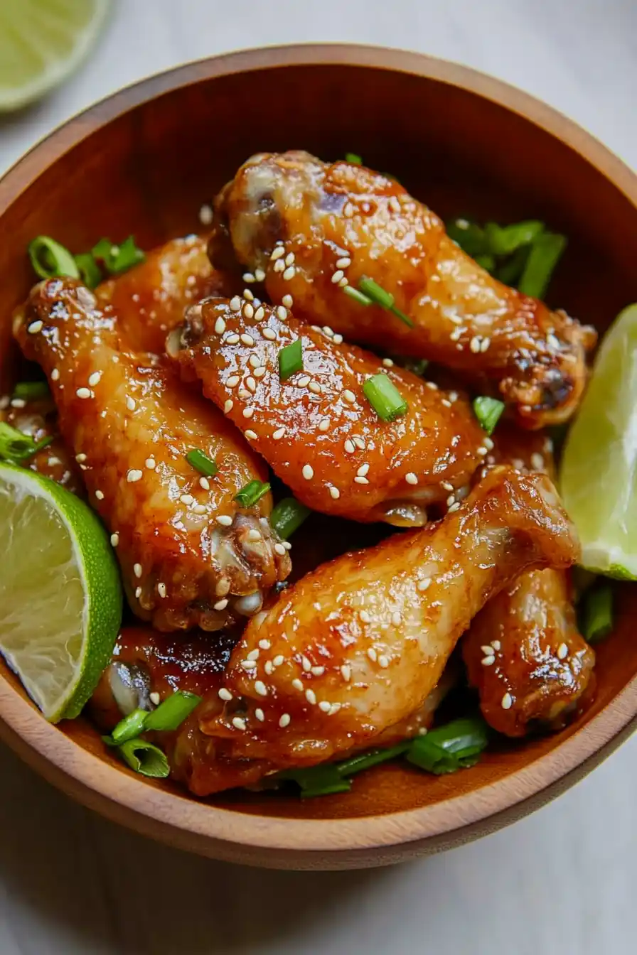 Juicy Asian Zing Chicken Wings