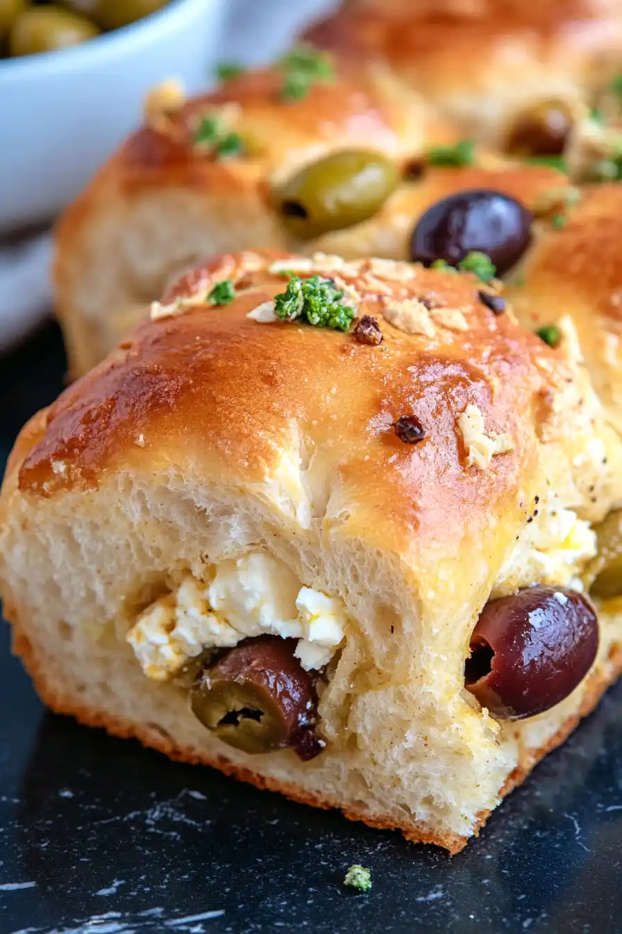 Tasty Pull Apart Olive Bread