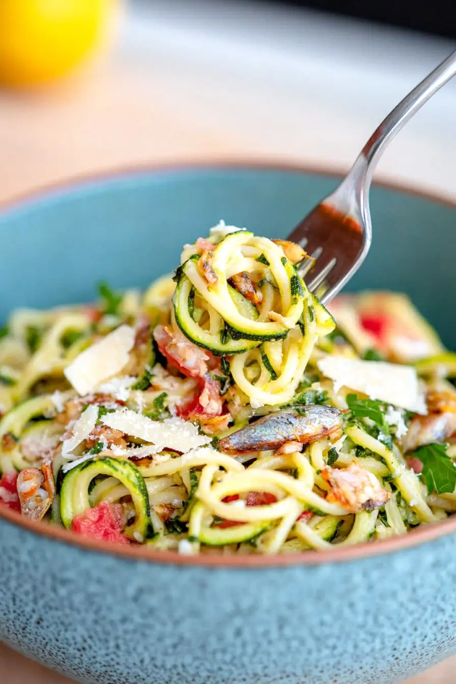 Best Sardine Zucchini Pasta