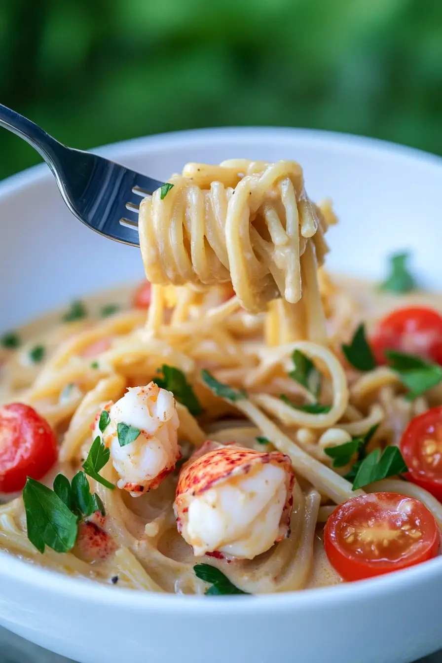 Luxurious Lobster Bisque Pasta