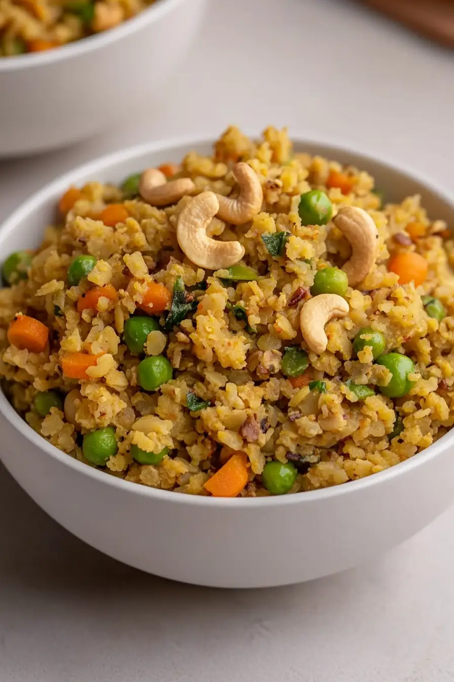 Tasty Oatmeal Upma Recipe