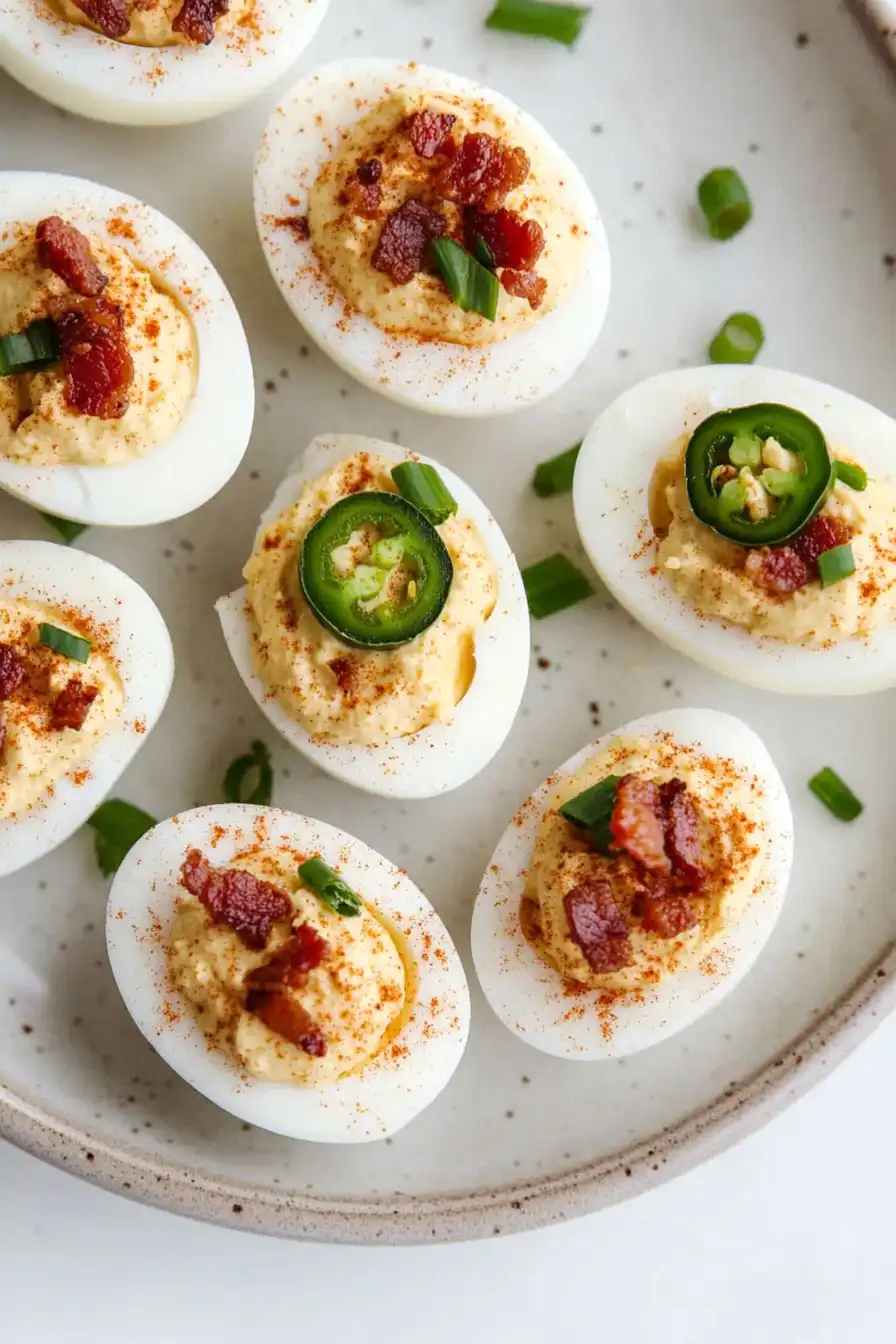 Best Bacon Jalapeno Deviled Eggs