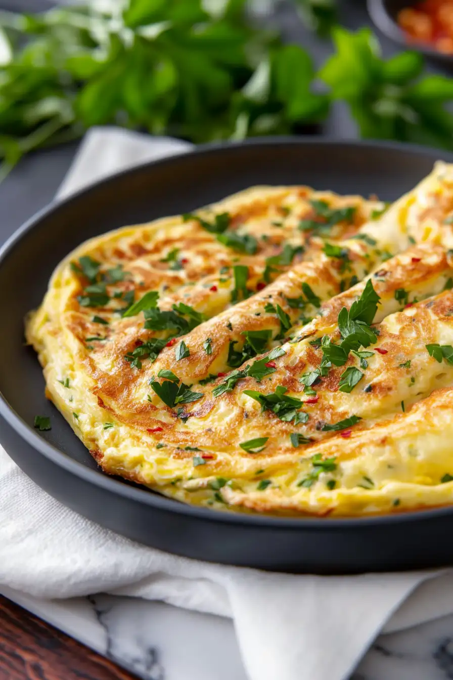 Easy Egg Yolk Omelet Recipe