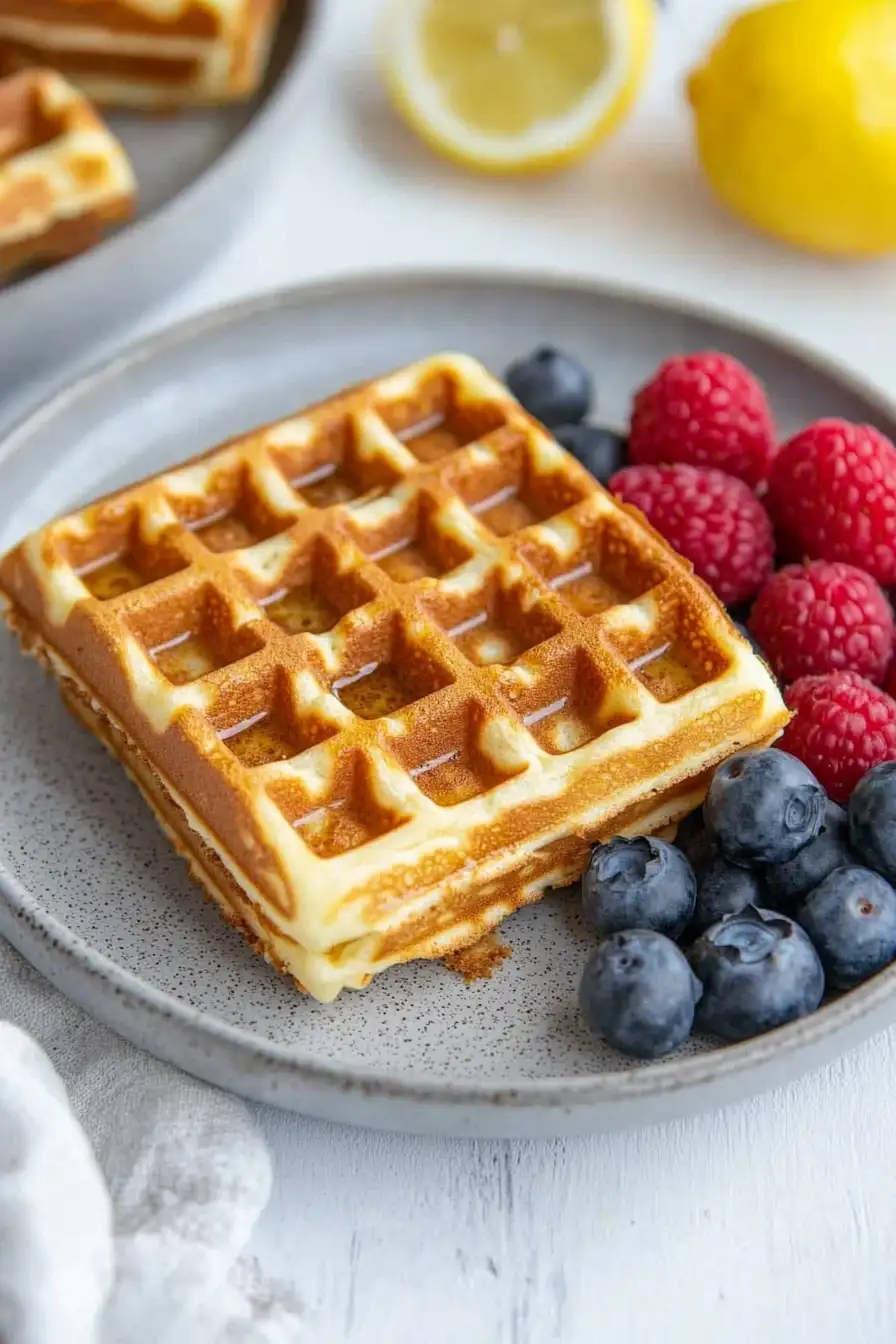 Tasty Ricotta Waffles