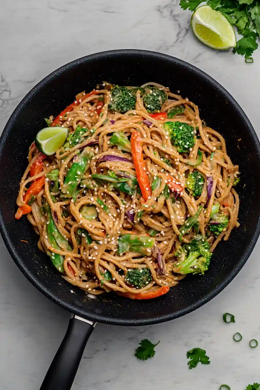 Best Vegetable Stir Fry Peanut Sauce