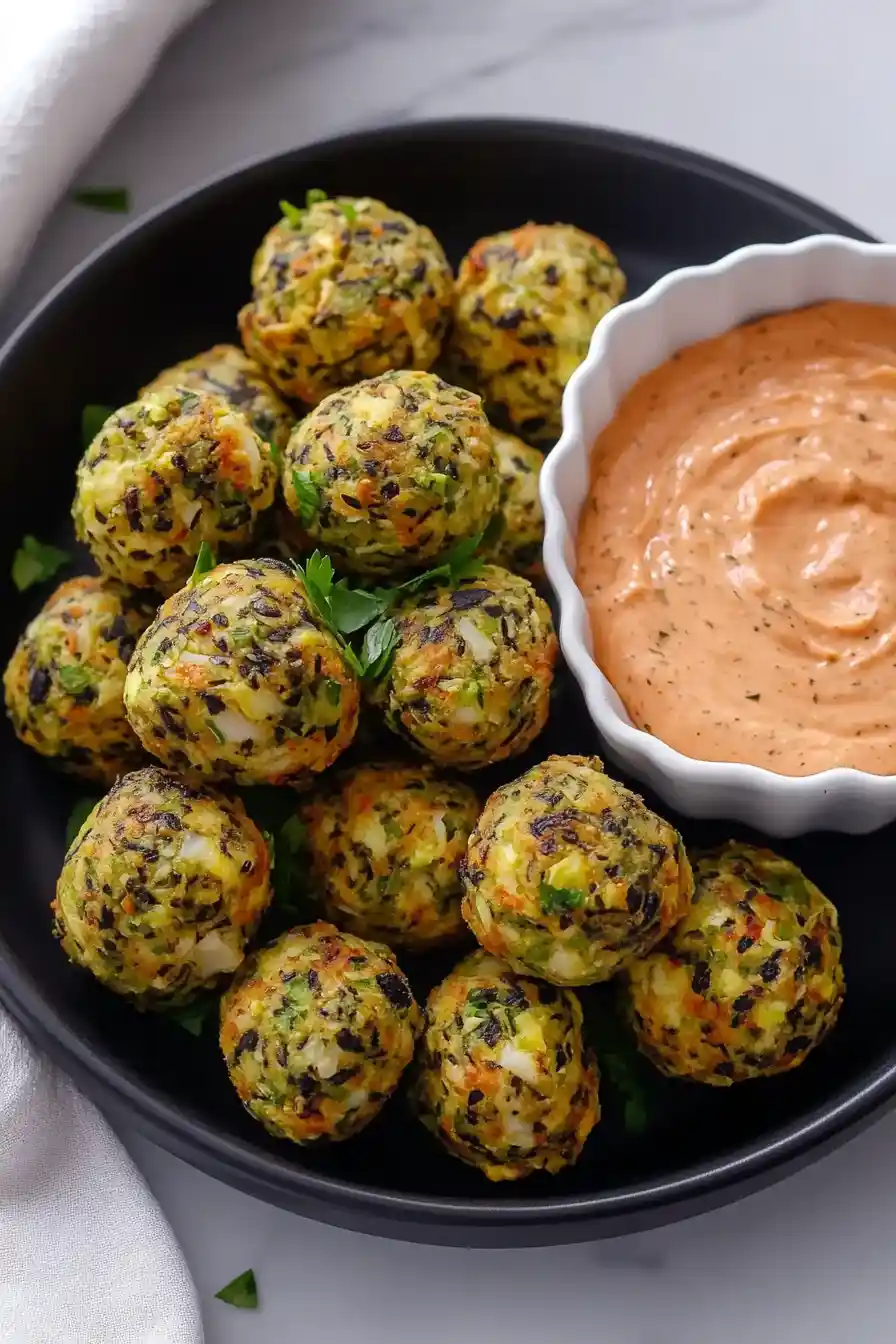 Juicy Low Carb Broccoli Cheese Balls