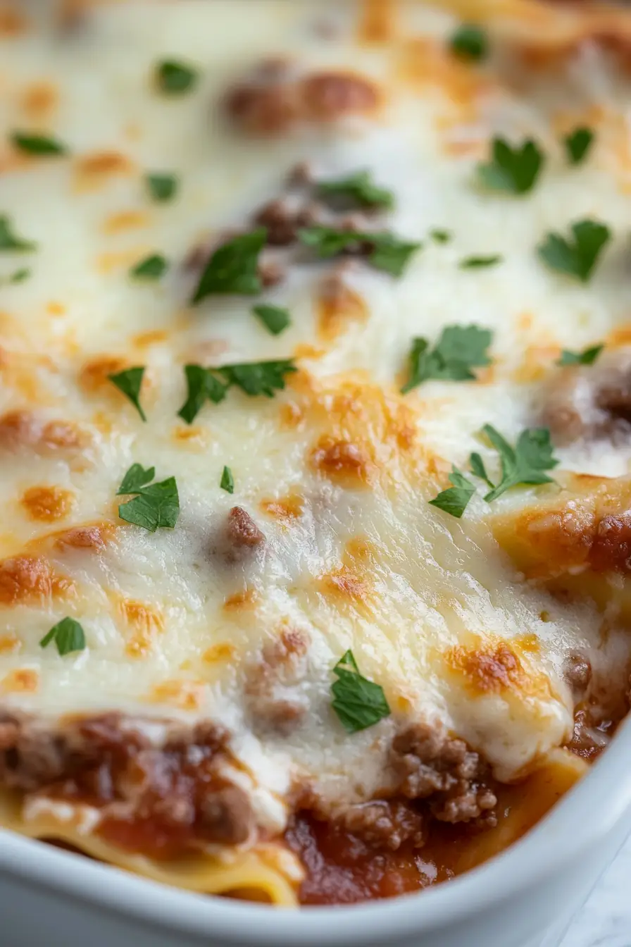 Hearty Meat and Vegetable Lasagna