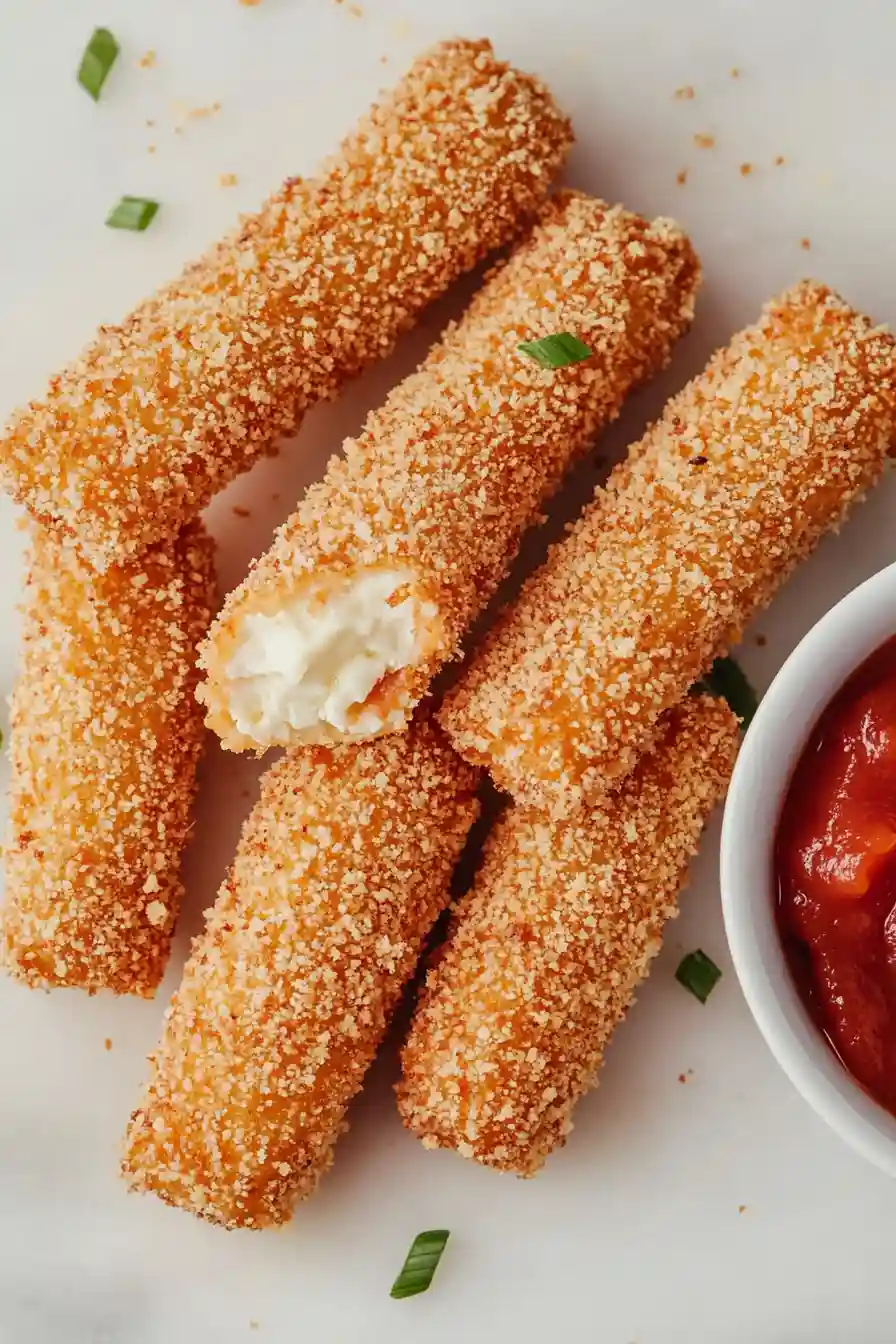 Easy Gluten Free Mozzarella Sticks