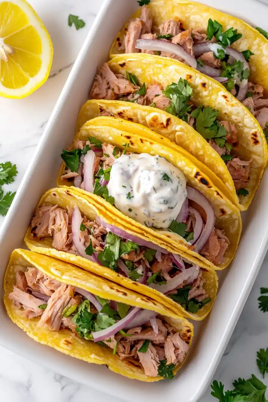 Easy Tuna Tacos Recipe