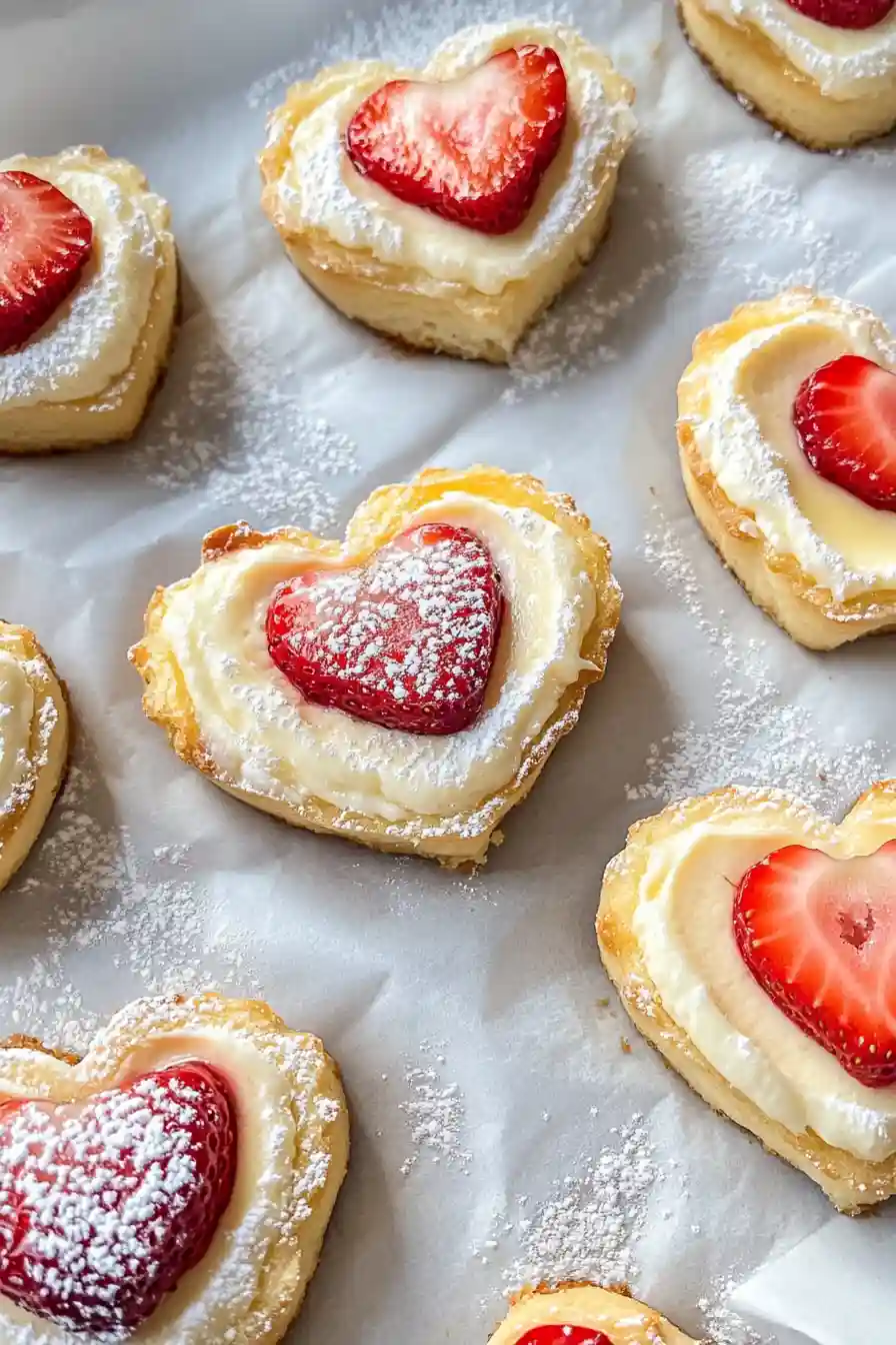 Best Heart Shaped Strawberry Cheesecake