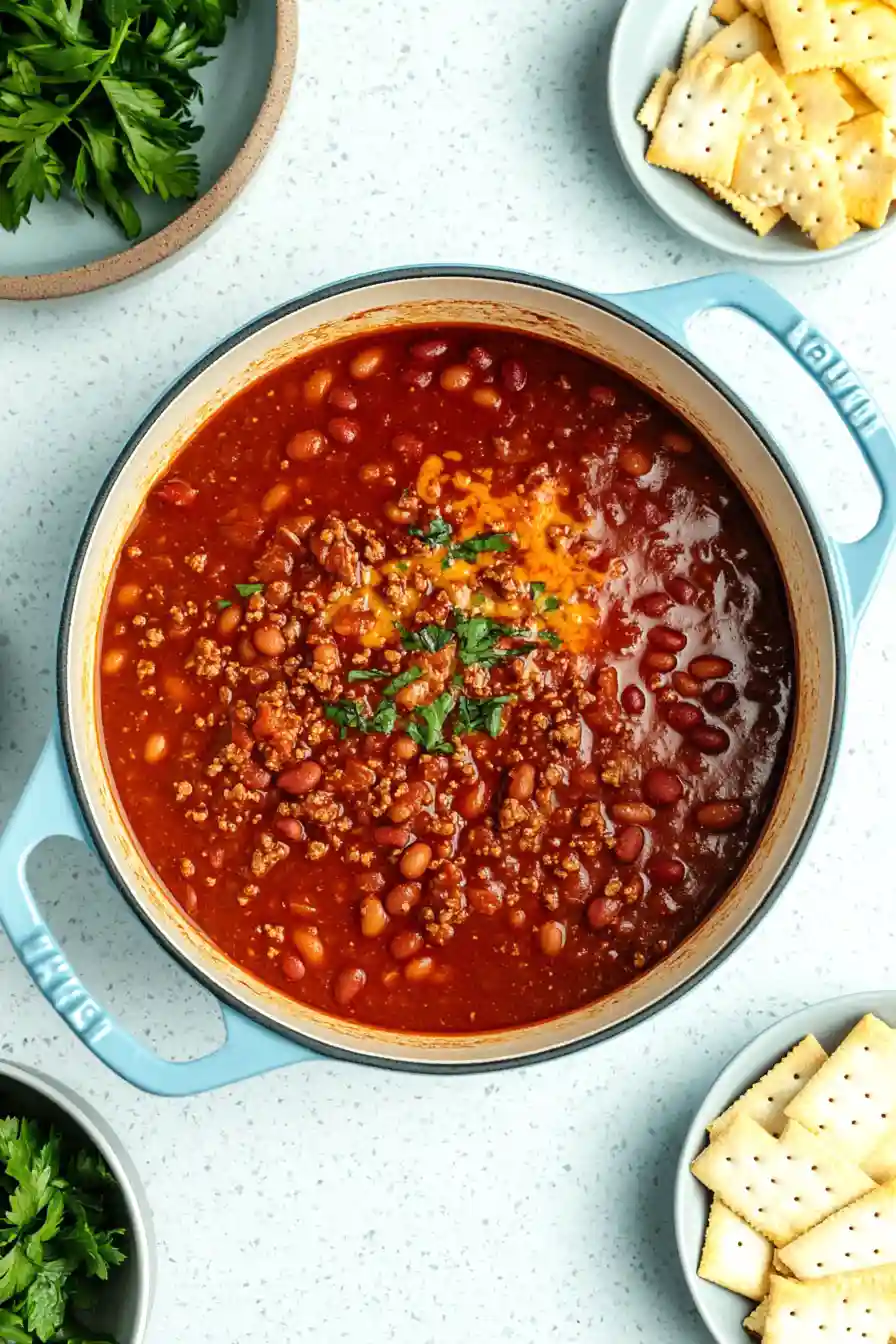 Tasty Chili Recipe with Tomato Juice