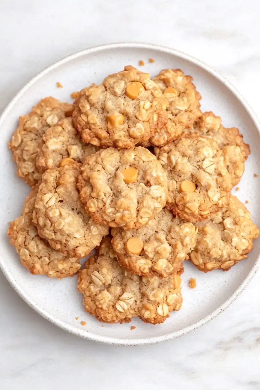 Easy Oatmeal Butterscotch Cookies