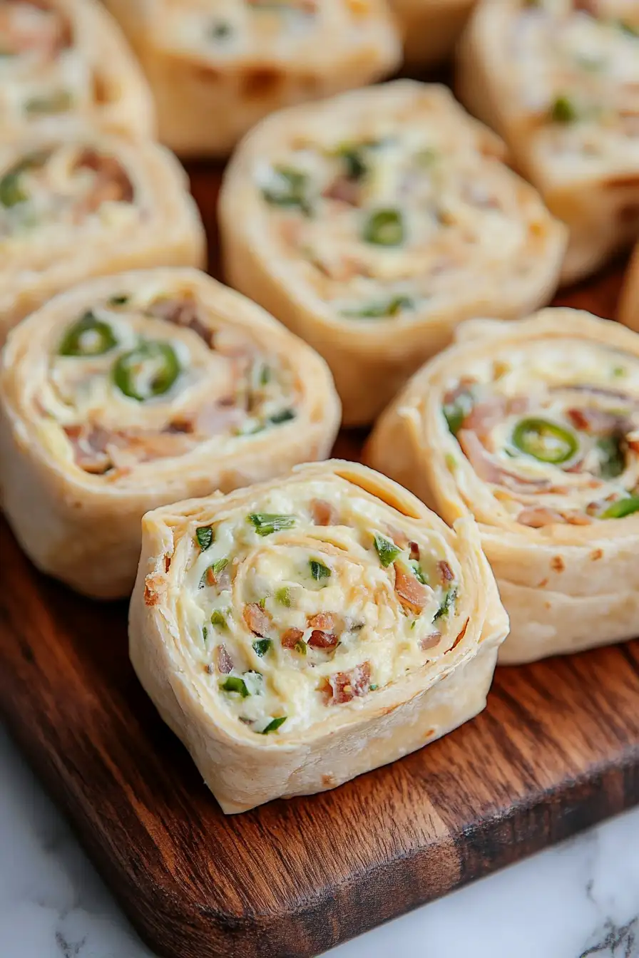 Best Jalapeno Cream Cheese Tortilla Roll Ups