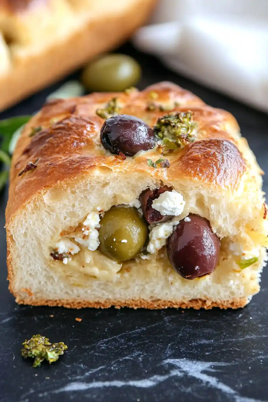 Tasty Pull Apart Olive Bread