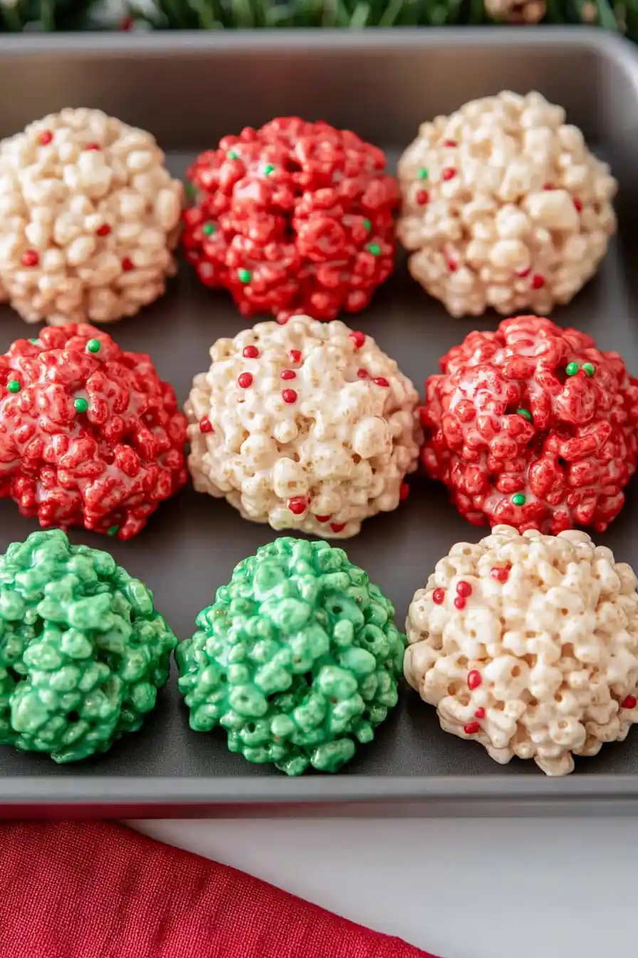 Cute Christmas Rice Krispie Treats
